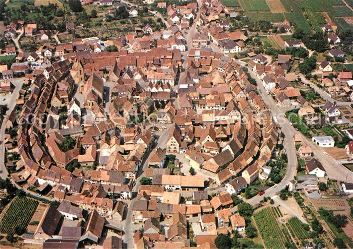 Eguisheim Haut Rhin Fliegeraufnahme