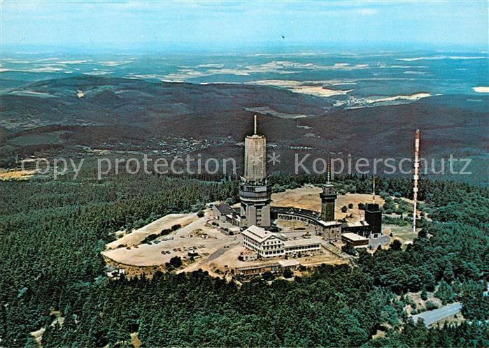 Feldberg Taunus Fliegeraufnahme Fernseh- Fermelde- UKW-Sender