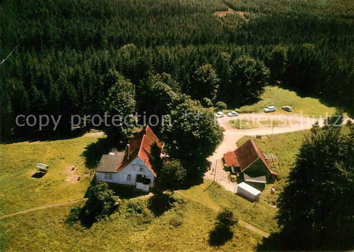 Clausthal-Zellerfeld Fliegeraufnahme Waldgaststaette Hubhaus Polsterberg