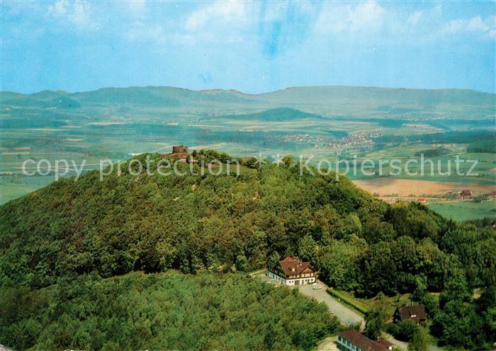 Gensungen Burg Hotel Heiligenberg Fliegeraufnahme