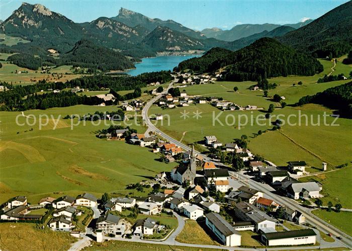 Hof Salzburg Fliegeraufnahme Fuschlsee Schober