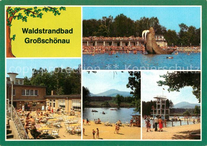 Grossschoenau Sachsen Waldstrandbad