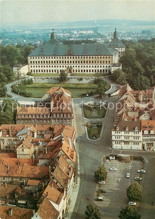 Gotha Thueringen Fliegeraufnahme Schloss Friedenstein