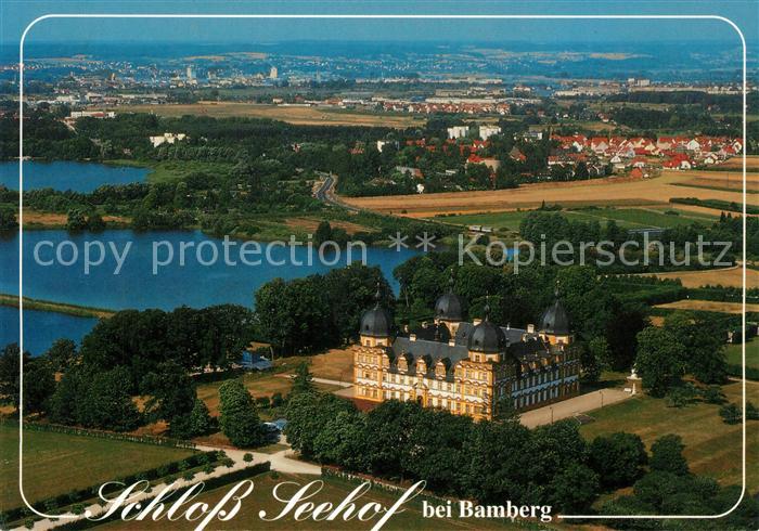 Bamberg Fliegeraufnahme Schloss Seehof