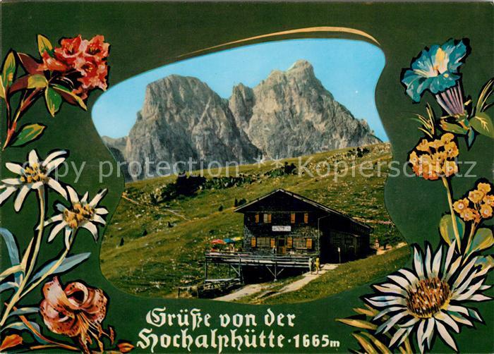 Pfronten Ostallgaeu Bayern Hochalphuette Aggenstein