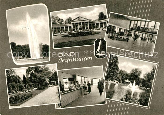 Bad Oeynhausen Jordansprudel Wandelhalle Rosengarten