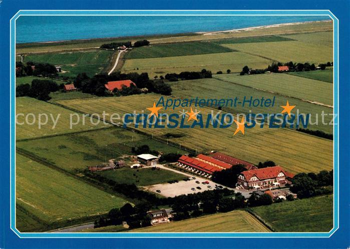 Horum Fliegeraufnahme Appartement-Hotel Fiesland Stern