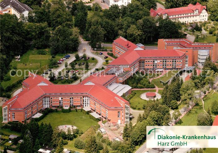 Elbingerode Harz Fliegeraufnahme Diakonie-Krankenhaus
