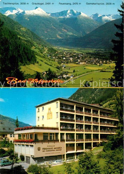 Bad Hofgastein Kurhaus Ferdinand Hanusch Feuersang
