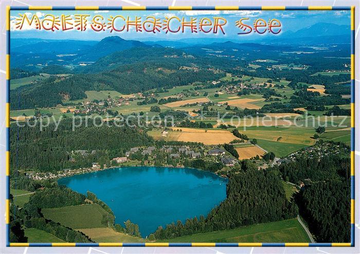 Maltschachersee Fliegeraufnahme