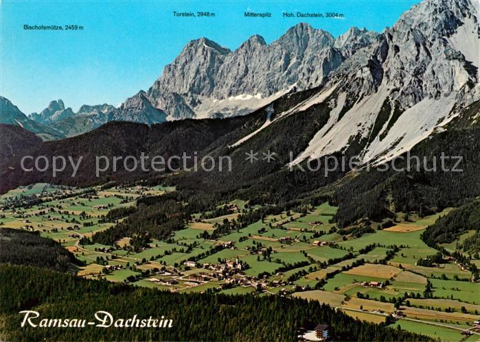Ramsau Dachstein Steiermark Fliegeraufnahme Bischifsmuetze Torstein