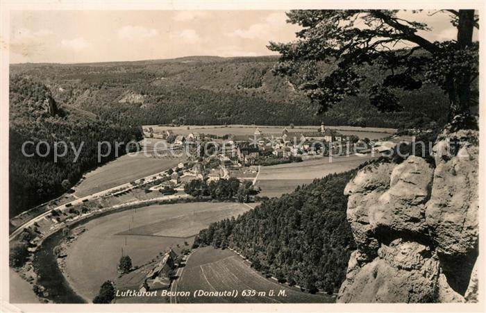 Beuron Donautal Luftkurort Felsen Schwaebische Alb