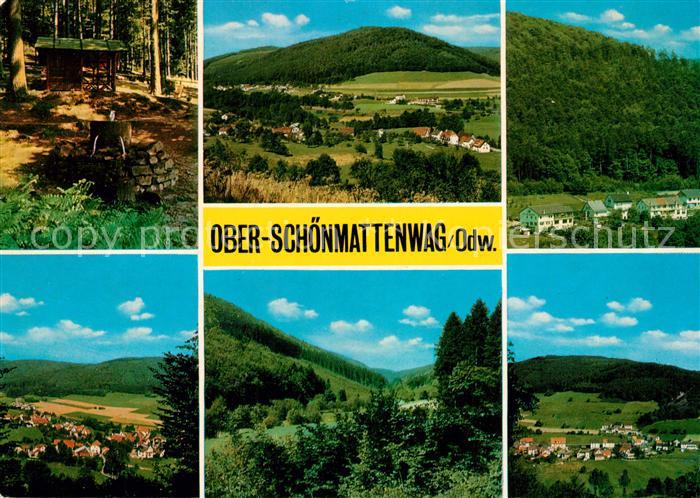 Ober-Schoenmattenwag Landschaftspanorama Naturpark Bergstrasse Quelle