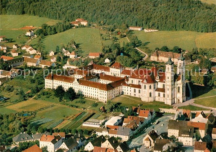 Ottobeuren Benediktinerabtei Kloster Fliegeraufnahme