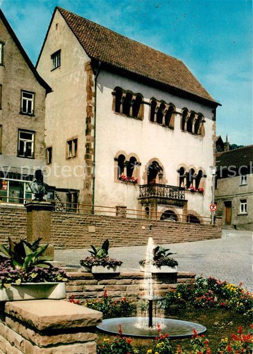 Gelnhausen Romanisches Haus aeltestes Amtshaus Deutschlands