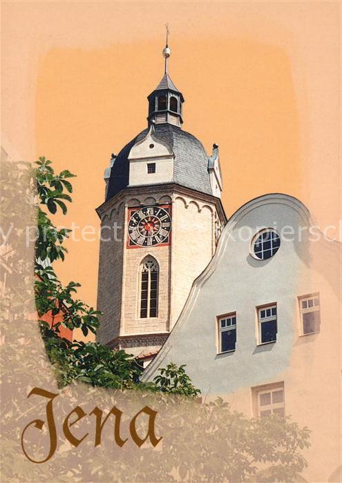 Jena Thueringen Kirchturm
