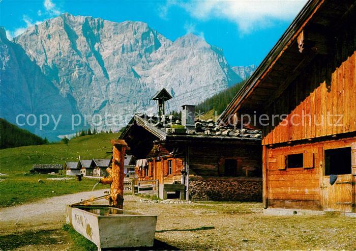 Eng Karwendel Bergdorf In der Eng Karwendelgebirge Huber Karte Nr 8407