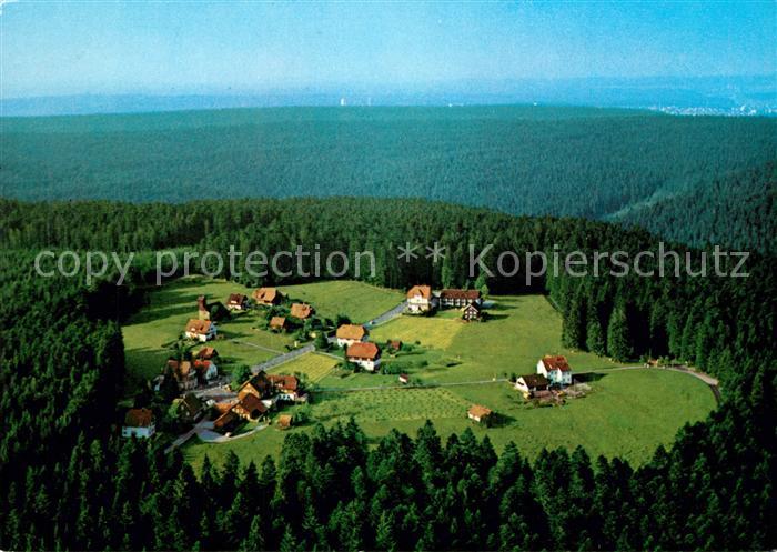 Zwieselberg Freudenstadt Luftkurort Wintersportplatz Schwarzwald Fliegeraufnahme