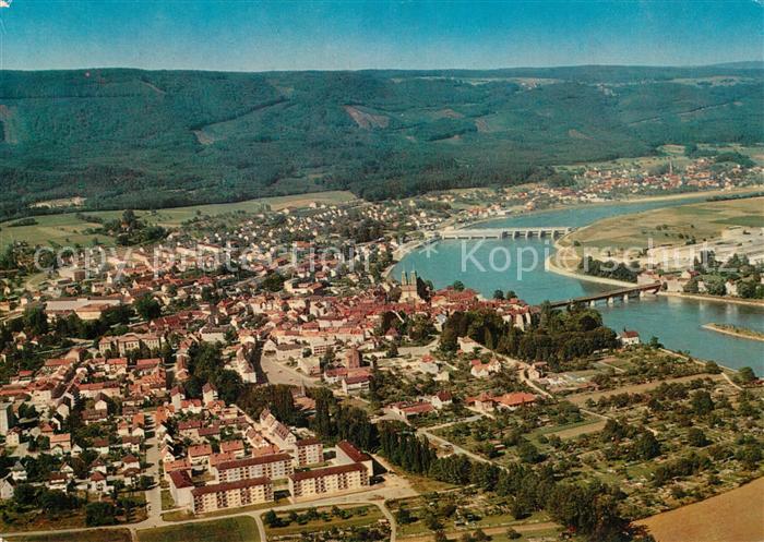 Bad Saeckingen am Hochrhein Fliegeraufnahme
