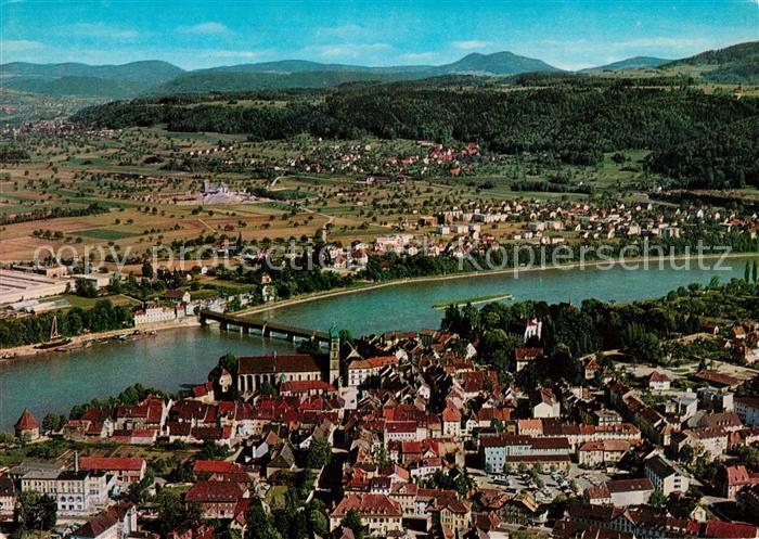Bad Saeckingen am Hochrhein Fliegeraufnahme