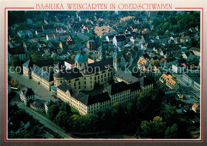 Weingarten Wuerttemberg Benediktiner Abtei Barockkirche Basilika Kloster Flieger