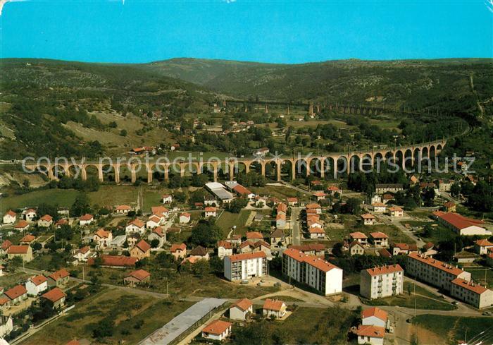 Souillac Vue aerienne des Viaducs