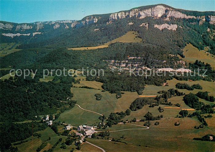 Malleval-en-Vercors par Cognin les Gorges Falaises du Vercors vue aérienne