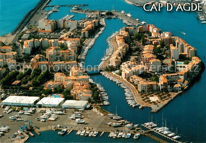Cap-d Agde Vue aérienne