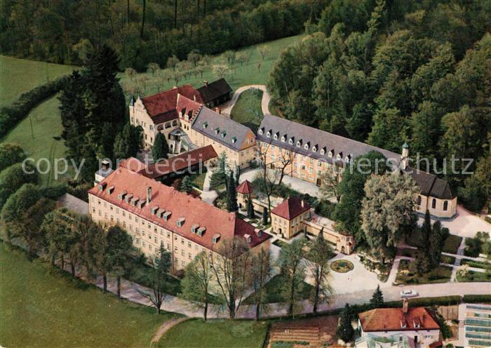 Krumbad Sanatorium Heilbad Fliegeraufnahme