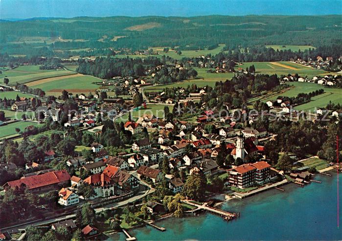 Seeshaupt Starnbergersee Fliegeraufnahme