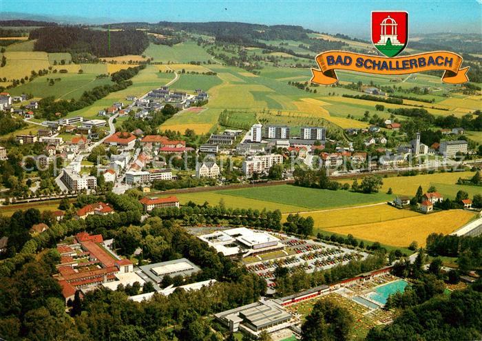 Bad Schallerbach Kurort Schwefelbad Freibad Fliegeraufnahme
