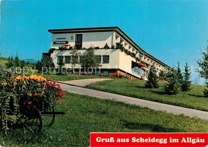 Scheidegg Allgaeu Kursanatorium Sonnenalm