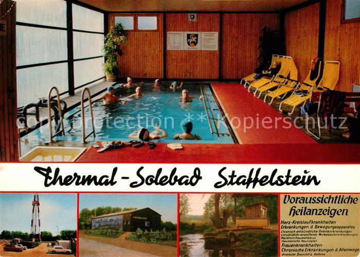 Staffelstein Thermal Solebad Bohrstelle 1975 Heilanzeigen