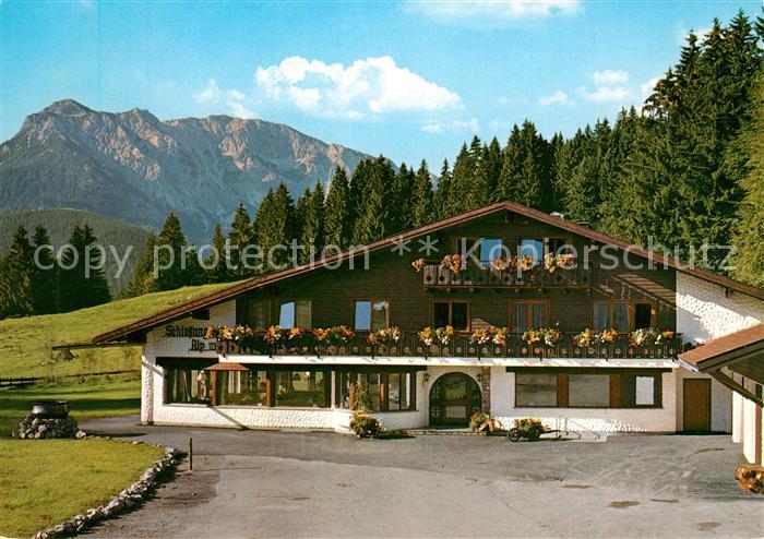 Obermeilingen Pfronten Berggasthof Schlossanger Alp Allgaeuer Alpen
