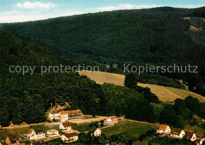 Veckerhagen Hotel Pension Zum Felsenkeller Fliegeraufnahme