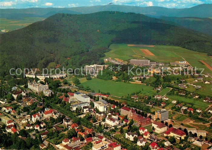 Bad Wildungen Kurviertel Fliegeraufnahme