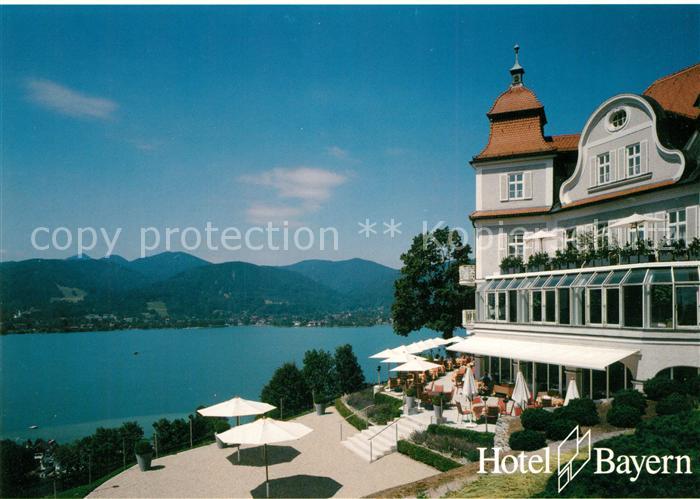 Tegernsee Hotel Bayern Terrasse Seeblick Alpen