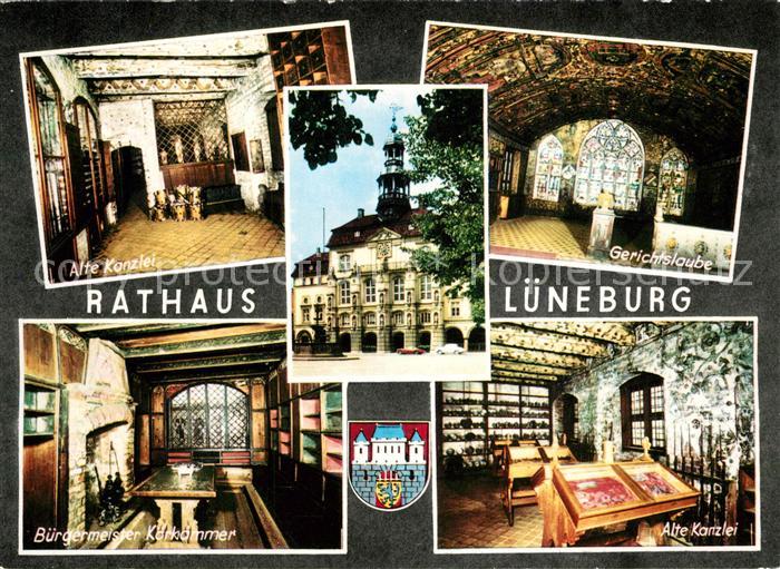 Lueneburg Rathaus Alte Kanzlei Gerichtslaube Buergermeister Koerkammer
