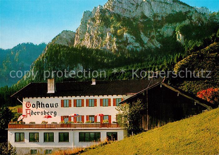 Rottau Chiemgau Berggasthaus Pension Adersberg Alpen