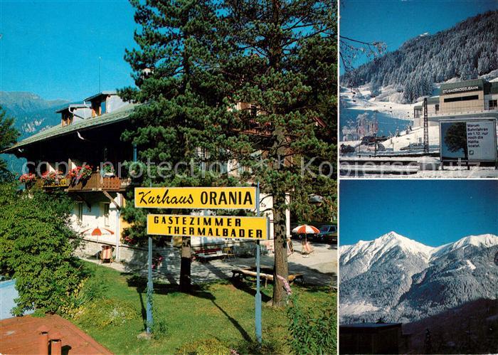 Badgastein Kurhaus Orania Bergbahn Alpenpanorama