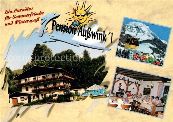Russbach Pass Gschuett Pension Ausswink Restaurant Bergbahn Alpen