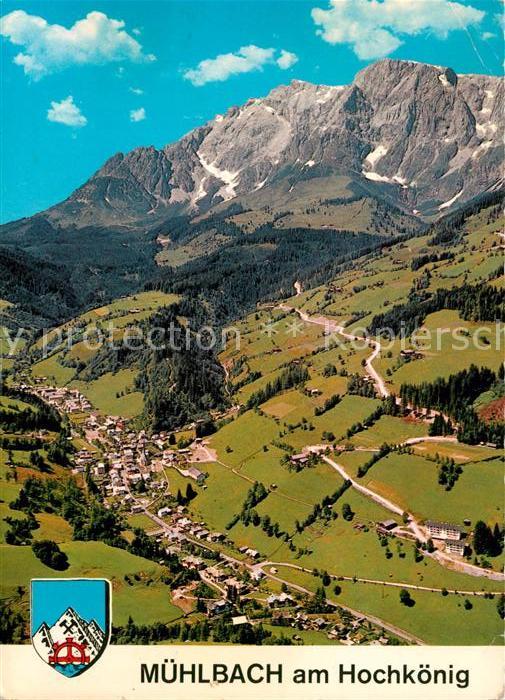 Muehlbach Hochkoenig Sommerfrische Fliegeraufnahme