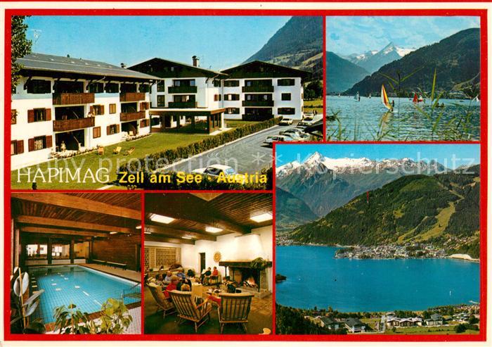 Zell See Hotel Restaurant Hapimag Hallenbad Alpenpanorama Fliegeraufnahme