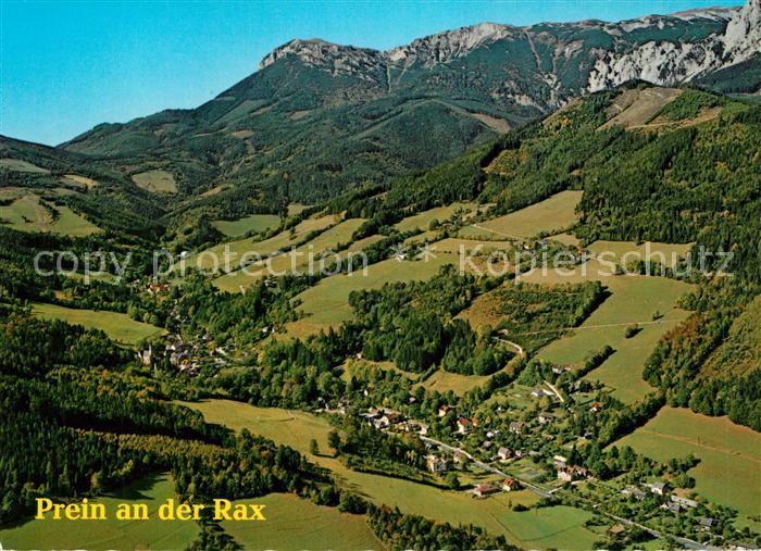 Prein Rax gegen Preiner Gscheid und Rax Heukuppe Rax Schneeberg Gruppe Fliegerau