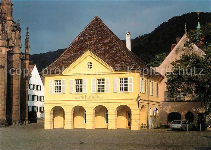 Freiburg Breisgau Muensterplatz Alte Wache Stadtwache