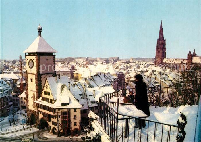 Freiburg Breisgau Schwabentor Altstadt Muenster