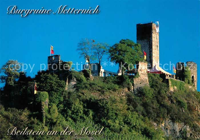 Beilstein Mosel Burgruine Metternich