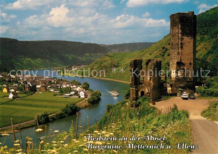 Beilstein Mosel Burgruine Metternicht Ellenz