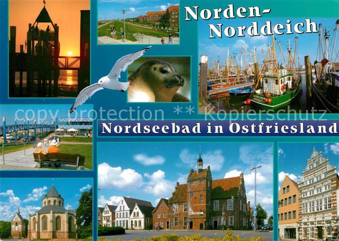 Norden Norddeich Ostfriesland Ortsansichten