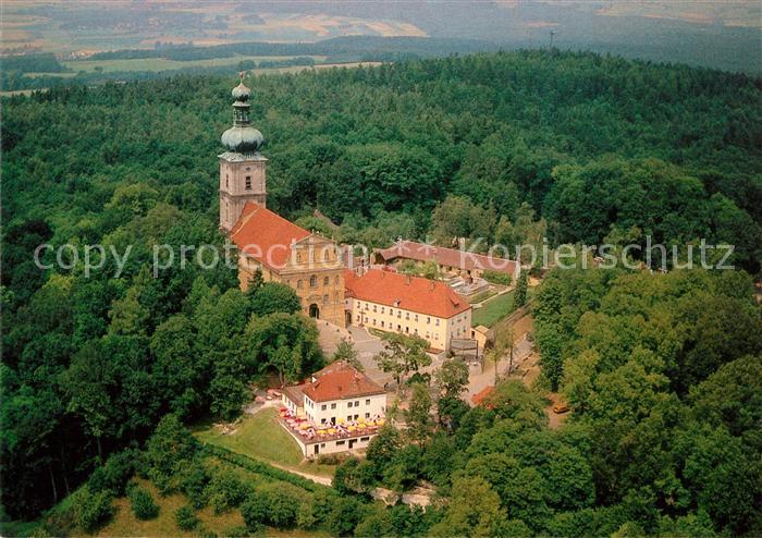 Amberg Oberpfalz Wallfahrtskirche Mariahilfberg Franziskanerkloster Fliegeraufna